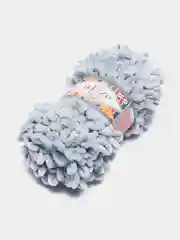 Серый пряжа Alize Puffy Fine