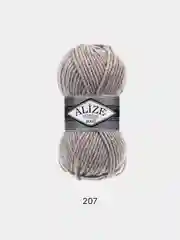 Серый пряжа Alize Superlana Maxi