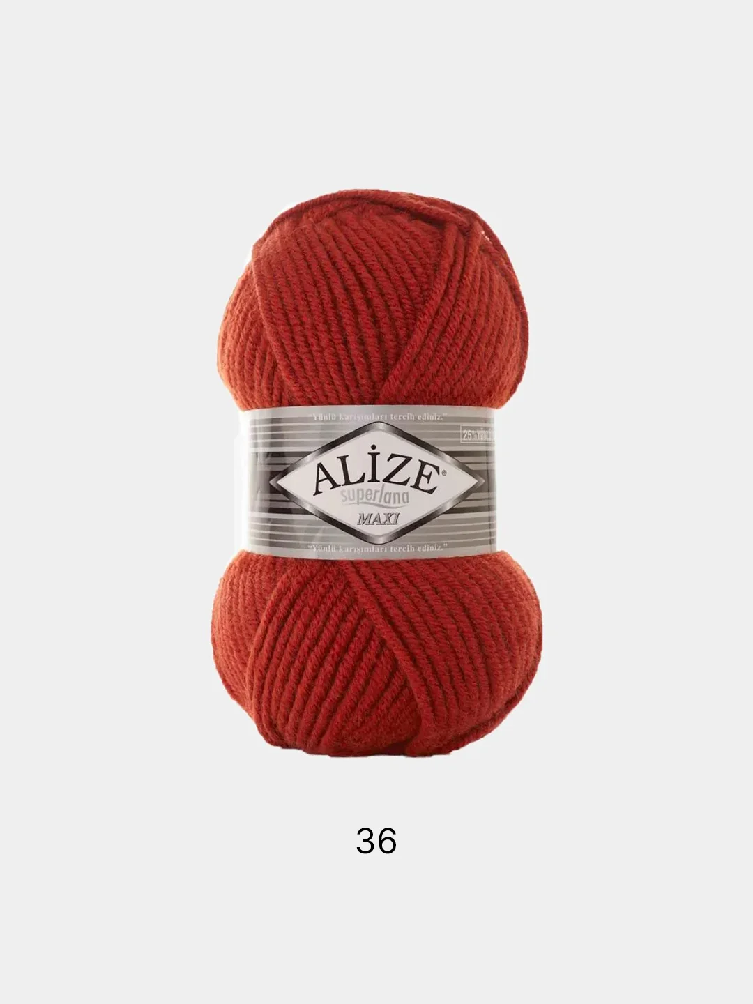 Терракотовый пряжа Alize Superlana Maxi