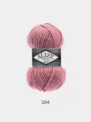 Розовый пряжа Alize Superlana Maxi