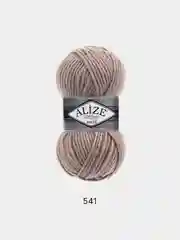 Бежевый меланж пряжа Alize Superlana Maxi