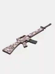 Фиолетовый деревянный автомат из CS GO / КС ГО