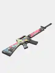 Белый деревянный автомат из CS GO / КС ГО