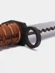 Синий нож М9 Байонет деревянный "Драгон Гласс"