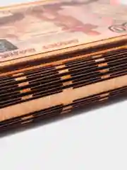 Конверт для денег, деревянный