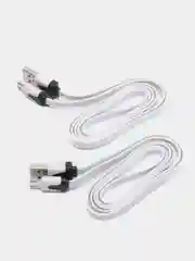 Белый кабель USB - Micro USB, 2, 4, 8 штук