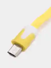 Желтый кабель USB - Micro USB, 2, 4, 8 штук