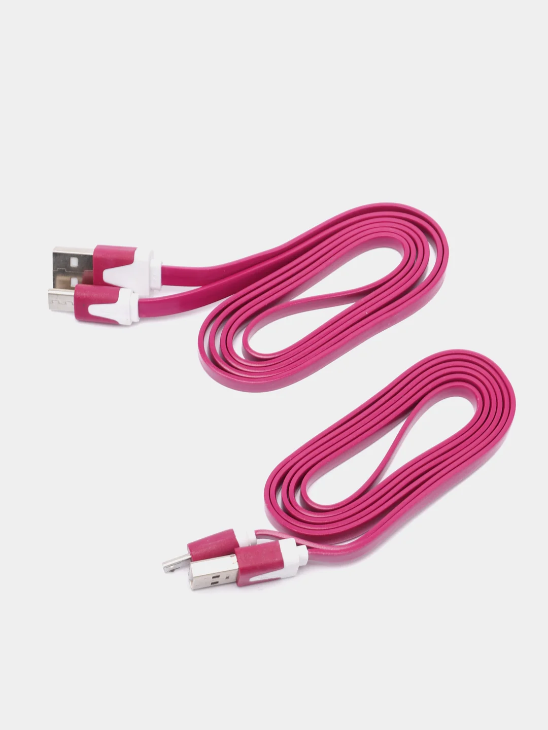 Фуксия кабель USB - Micro USB, 2, 4, 8 штук