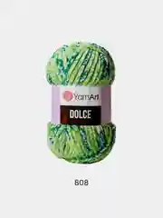 Салатовый пряжа YarnArt Dolce