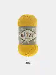 Желтый пряжа Alize Bella 100