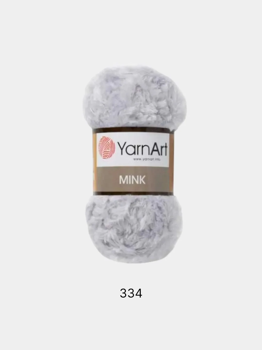 Серый пряжа Yarn Art Mink