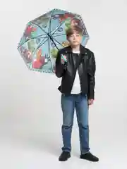 Багровый детский зонт