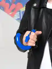 Бирюзовый детский зонт