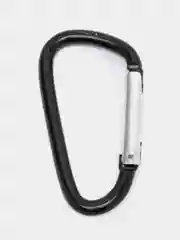 Белый чехол для беспроводных наушников AirPods (Аирподс) 1 / 2 / Pro, Pro 2 с карабином