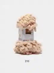 Бежевый пряжа Alize Puffy