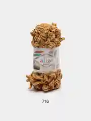 Песочный хаки пряжа Alize Puffy