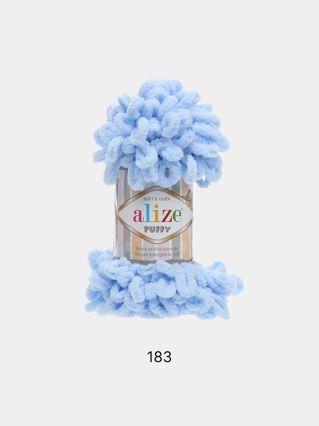 Ледяной пряжа Alize Puffy