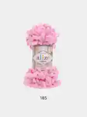 Розовый пряжа Alize Puffy