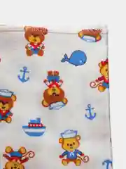 Морской пеленка фланелевая