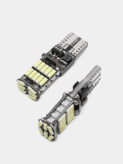 Габаритные светодиодные лампы T10 W5W 16SMD 2 шт (огни, габариты, задний ход), c Canbus