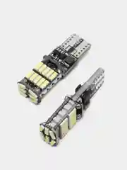 Габаритные светодиодные лампы T10 W5W 16SMD 2 шт (огни, габариты, задний ход), c Canbus
