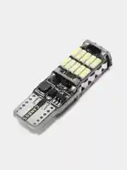 Габаритные светодиодные лампы T10 W5W 16SMD 2 шт (огни, габариты, задний ход), c Canbus