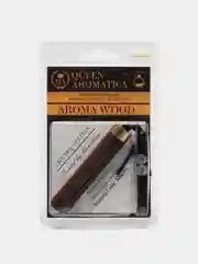 Коричневый многоразовый автомобильный ароматизатор Aroma Wood, Queen Aromatica