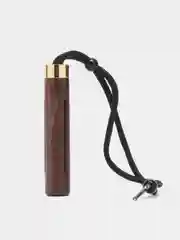 Коричневый многоразовый автомобильный ароматизатор Aroma Wood, Queen Aromatica