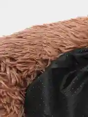Угольный лежанка для домашних животных, с бортом, круглая