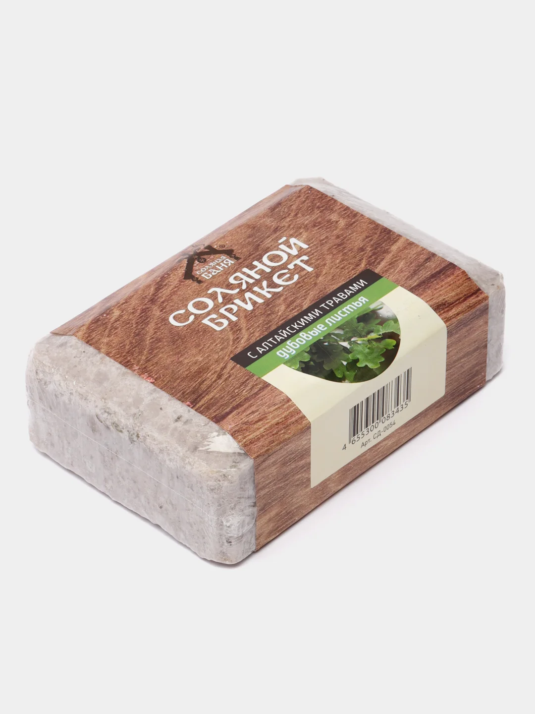 Соль для бани "Соляная баня", с алтайскими травами, дубовый лист, 1,35 кг