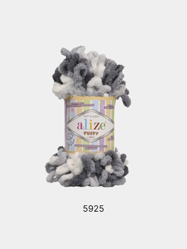 Пряжа Alize Puffy Color