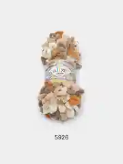 Песочный хаки пряжа Alize Puffy Color