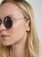 Серебряный цепочка для очков
