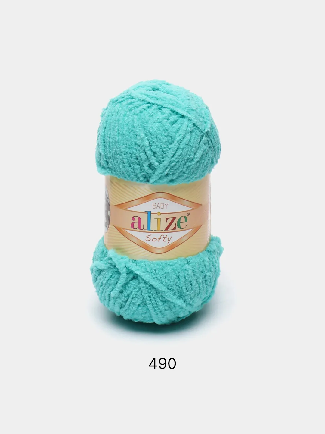 Бирюзовый пряжа Alize Softy