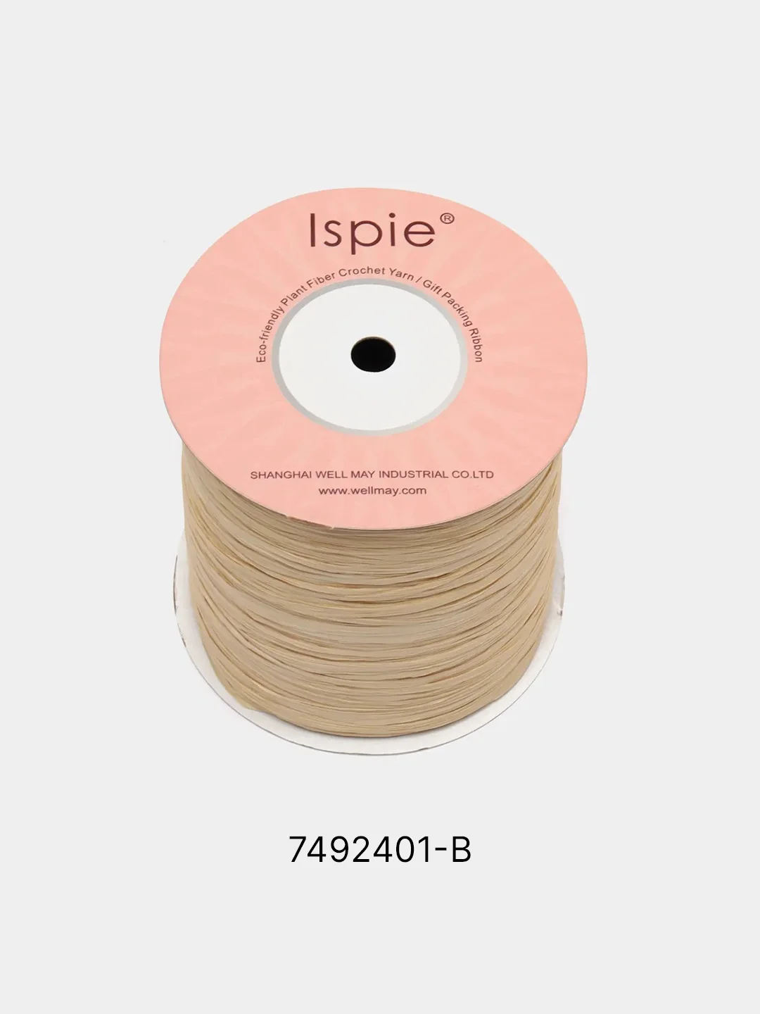 Светло-бежевый рафия Ispie