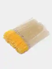 Желтый щеточки для бровей и ресниц