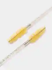 Желтый щеточки для бровей и ресниц