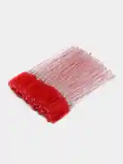 Красный щеточки для бровей и ресниц