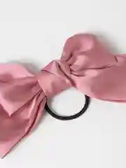 Коралловый меланж бант атласный резинка для волос, в школу, на учебу, на каждый день