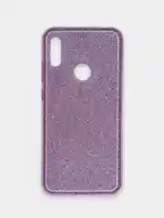 Сиреневый чехол Honor 8A / 8A Prime / Huawei Y6 2019 / Y6 Prime 2019, Хонор 8А, блестящий сияющий