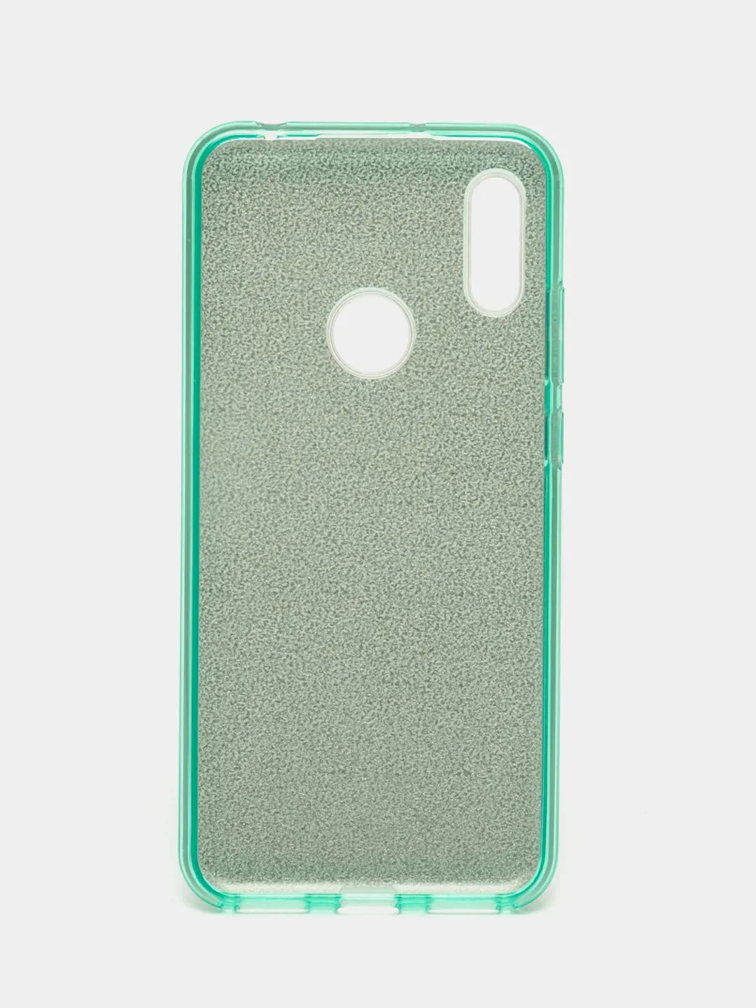Бирюзовый чехол Honor 8A / 8A Prime / Huawei Y6 2019 / Y6 Prime 2019, Хонор 8А, блестящий сияющий