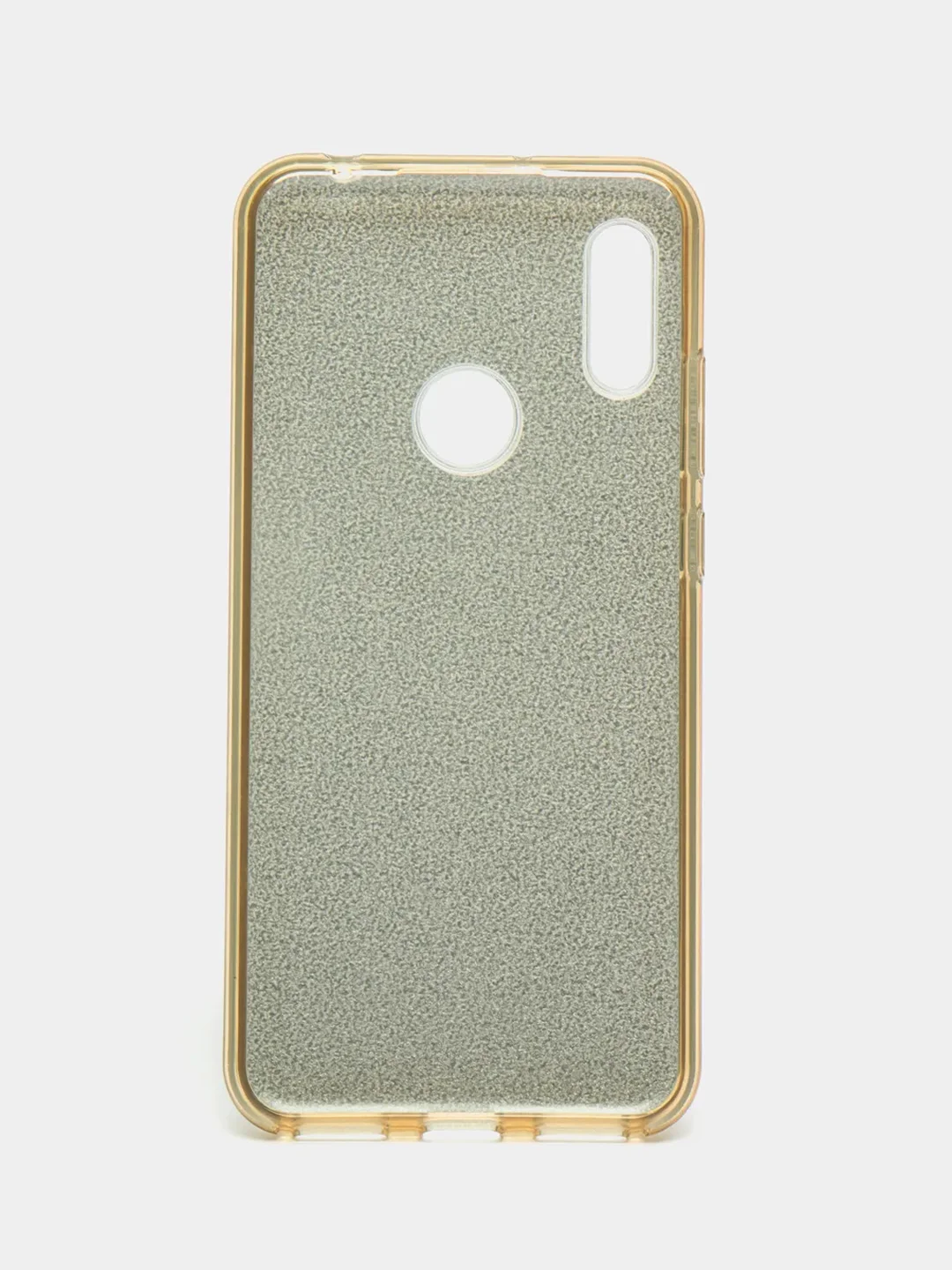 Золотой чехол Honor 8A / 8A Prime / Huawei Y6 2019 / Y6 Prime 2019, Хонор 8А, блестящий сияющий