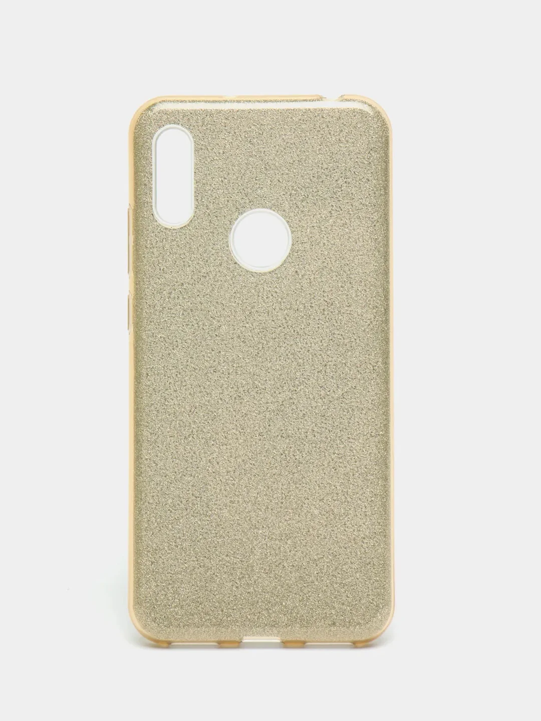 Золотой чехол Honor 8A / 8A Prime / Huawei Y6 2019 / Y6 Prime 2019, Хонор 8А, блестящий сияющий