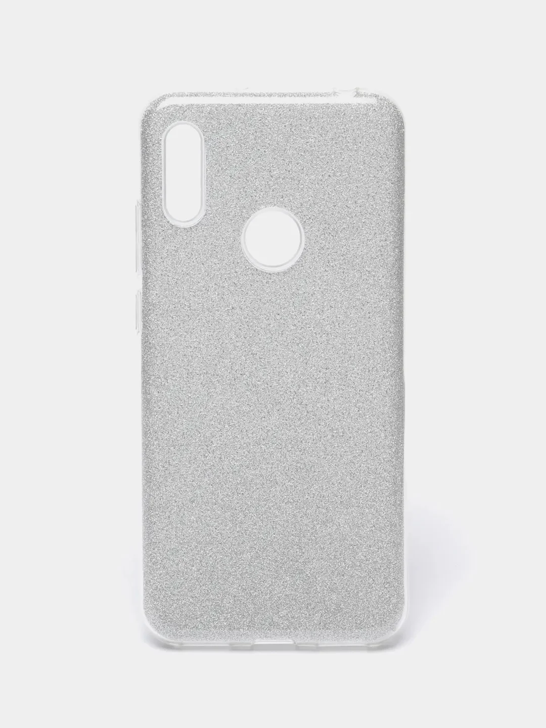 Серебряный чехол Honor 8A / 8A Prime / Huawei Y6 2019 / Y6 Prime 2019, Хонор 8А, блестящий сияющий