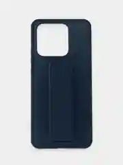 Темно-синий чехол на Xiaomi Redmi 10C / Poco C40, Сяоми Редми 10С / Поко С40, с подставкой
