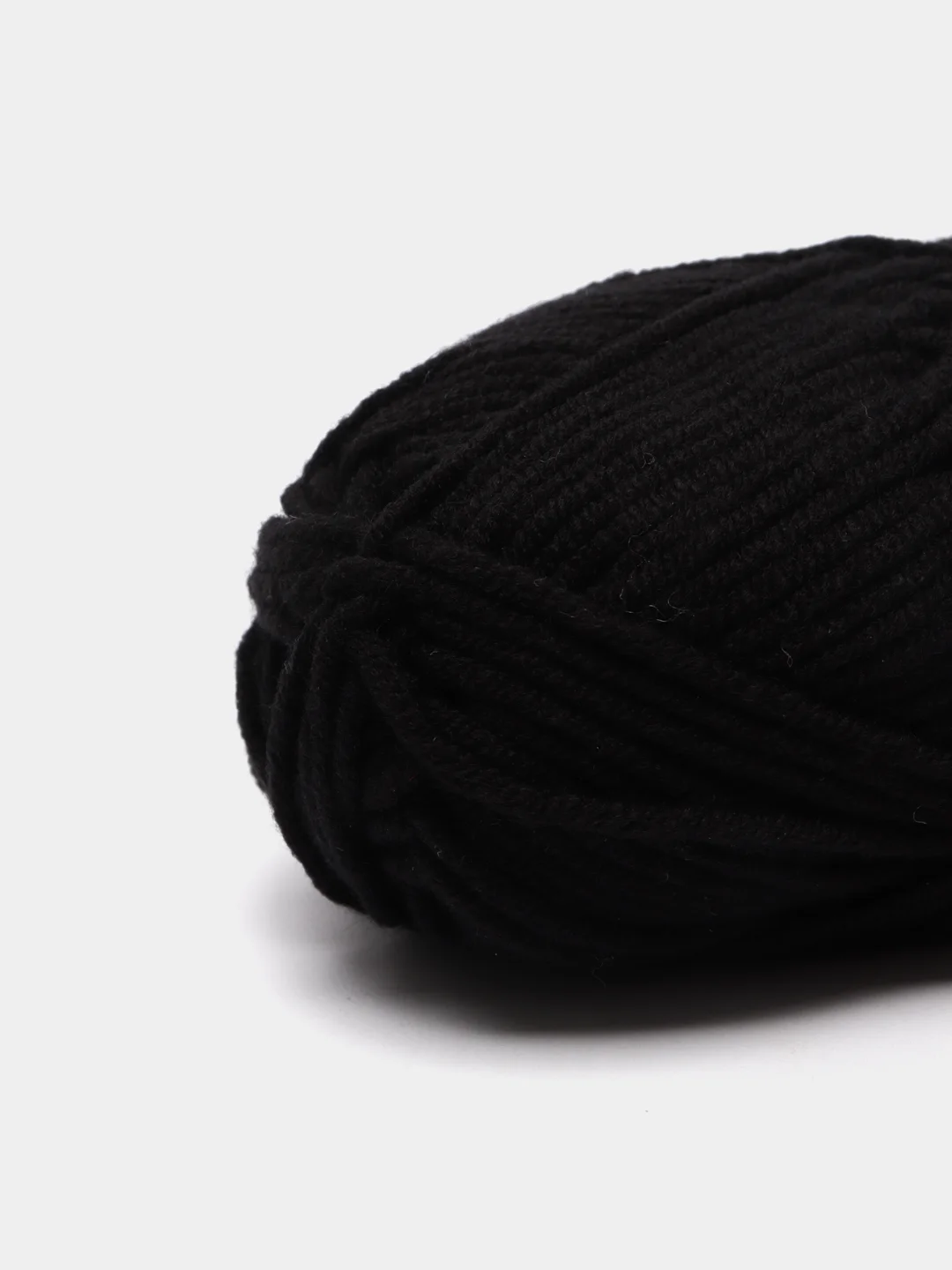 Черный пряжа детская хлопковая "Milk cotton", 25 г