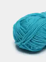 Небесно-голубой пряжа детская хлопковая "Milk cotton", 25 г