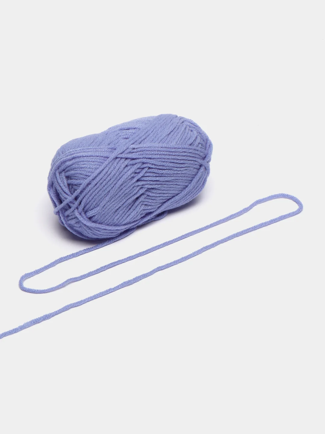 Лавандовый пряжа детская хлопковая "Milk cotton", 25 г
