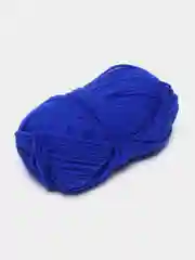 Синий пряжа детская хлопковая "Milk cotton", 25 г