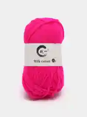 Фуксия пряжа детская хлопковая "Milk cotton", 25 г